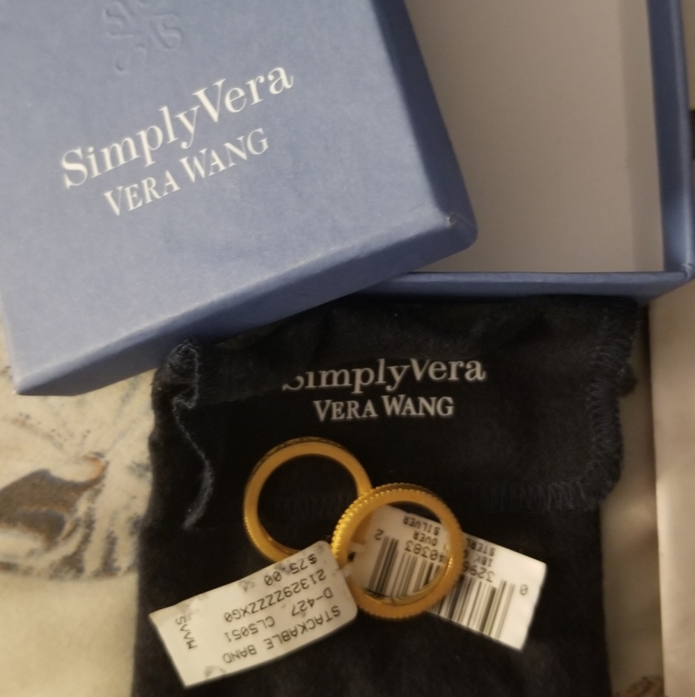 Vera Wang Stackable Rings - Picture 3 of 5